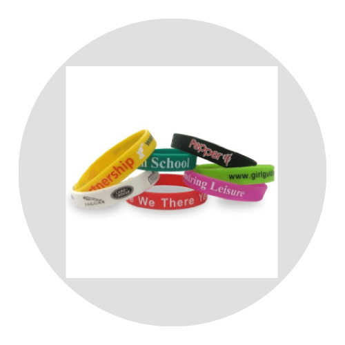 silicone wristbands