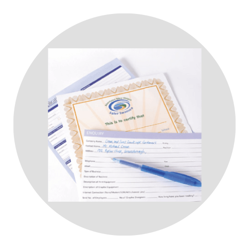 printed business forms