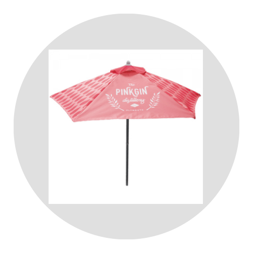 branded parasols